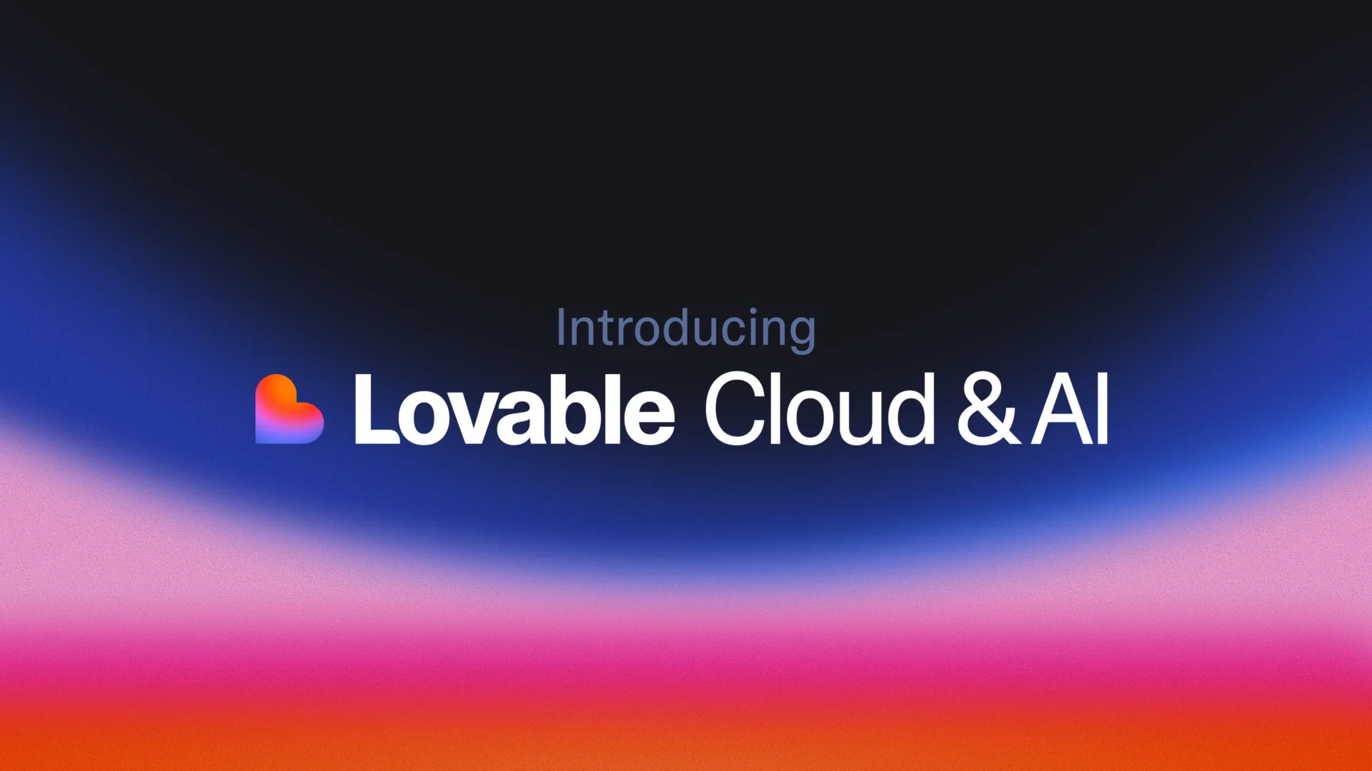 Lovable Cloud vibe coding