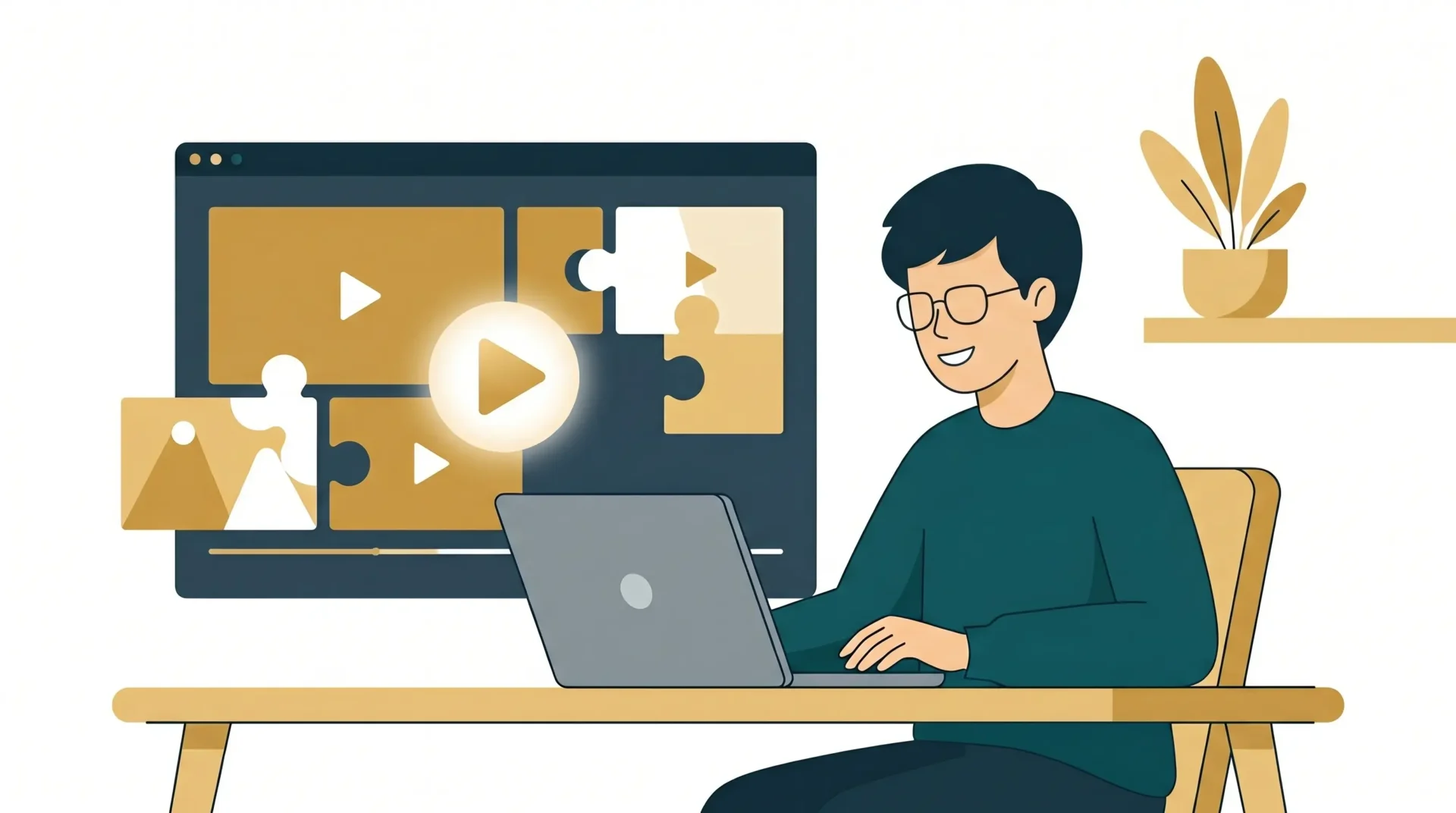 how to make AI videos without editing skills